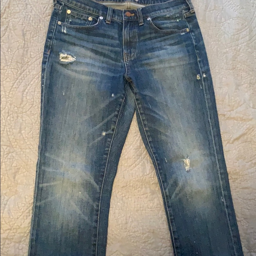 Madewell boyfriend jean